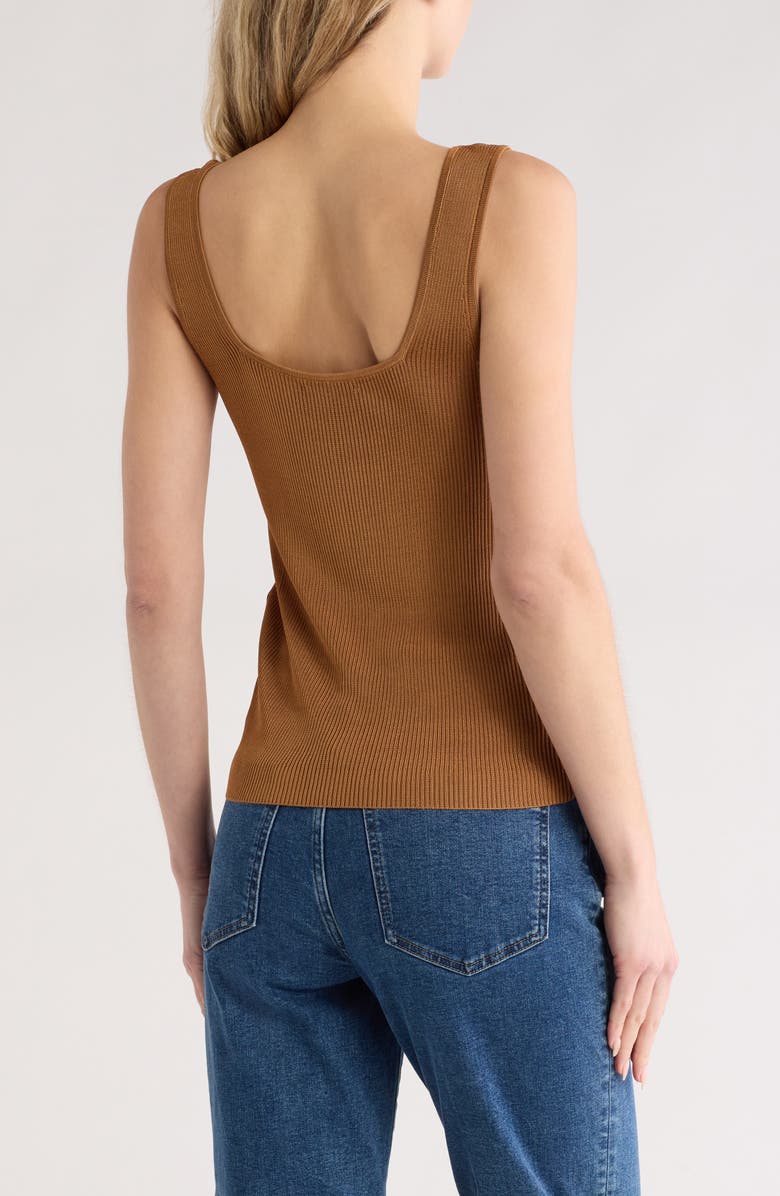 Madewell MacLaine Sweater Tank, Alternate, color, Fallen Timber