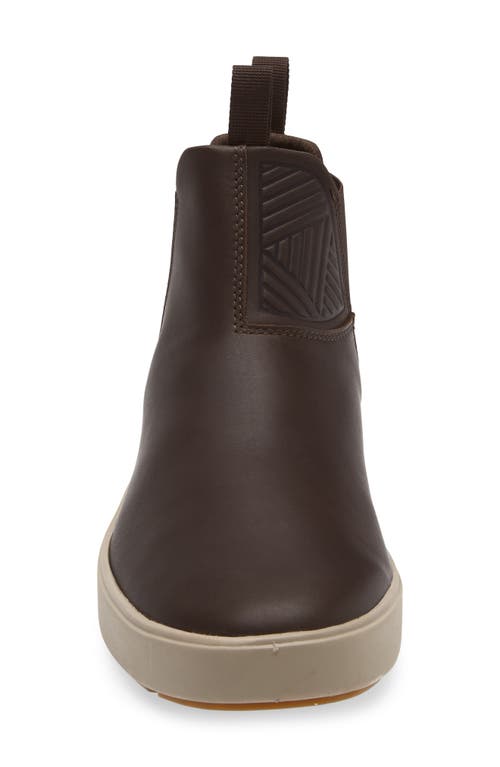 Olukai Lae'ahi Mid Chelsea Boot In Brown