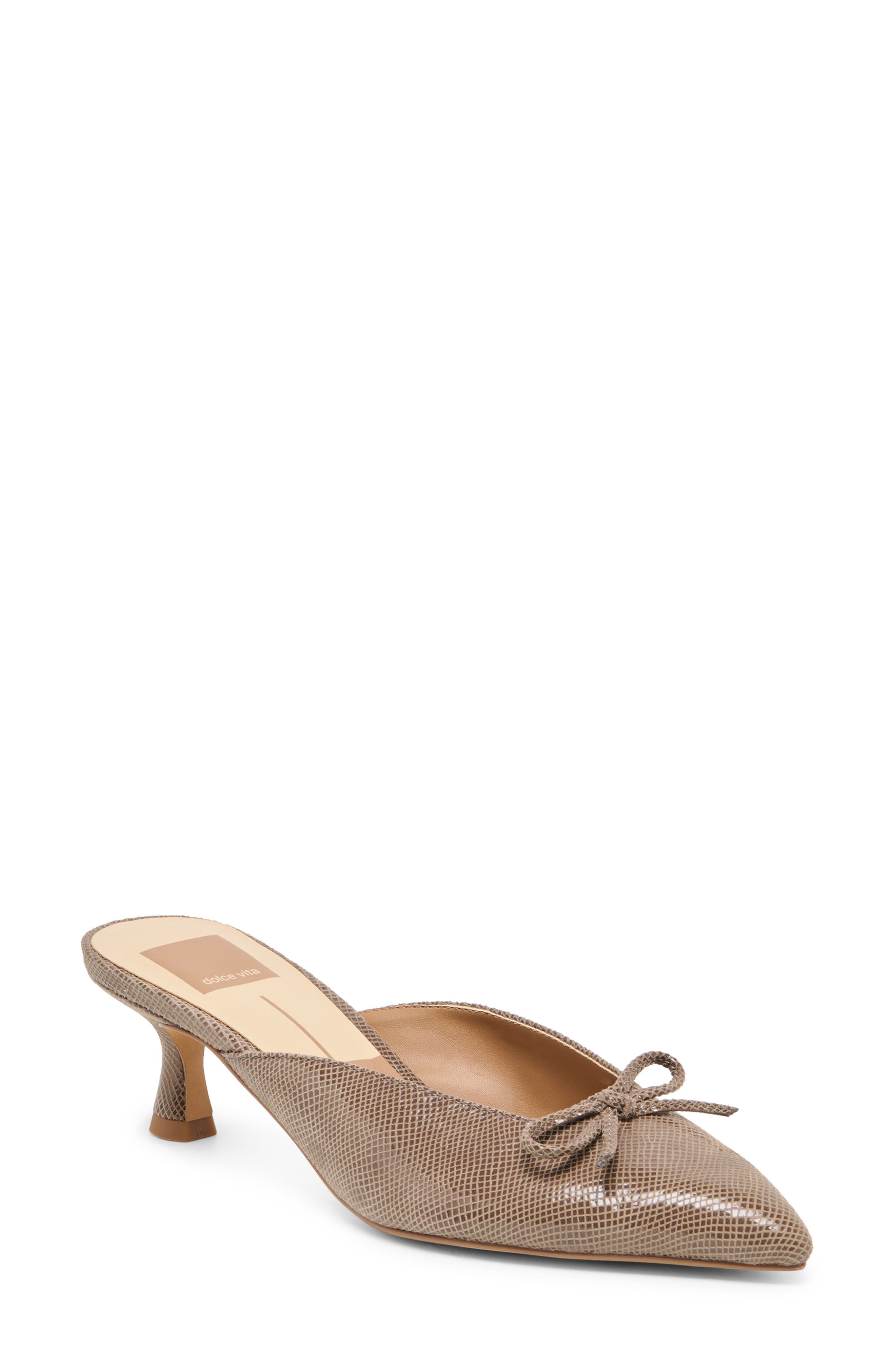 OLIVE EMBOSSED SUEDE