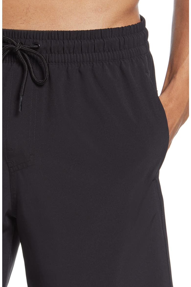 Bluffs Board Shorts, Alternate, color, BLACK