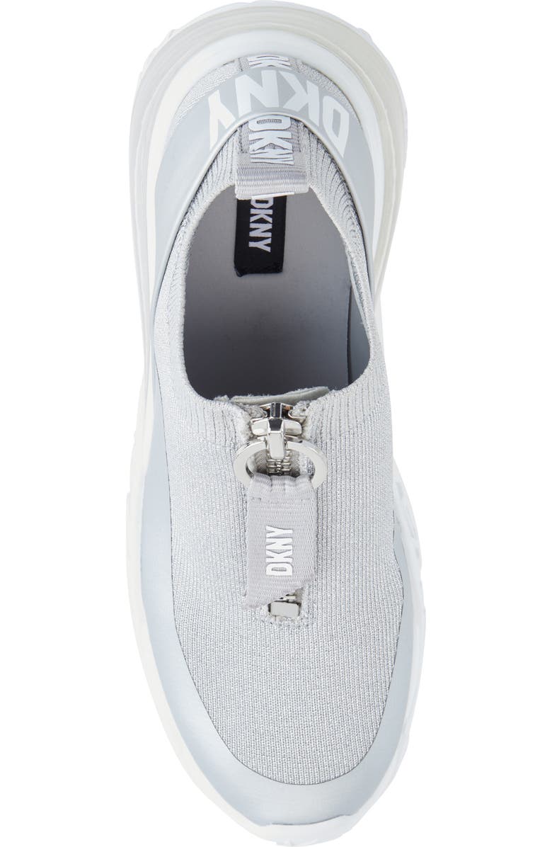 DKNY Kadia Zip-Up Sneaker, Alternate, color,