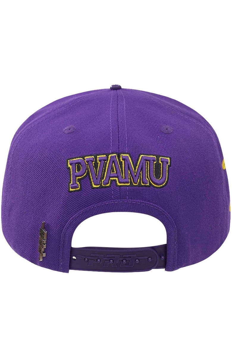 PRO STANDARD Men's Pro Standard  Purple Prairie View A&M Panthers Evergreen Prairie View Snapback Hat, Alternate, color, 