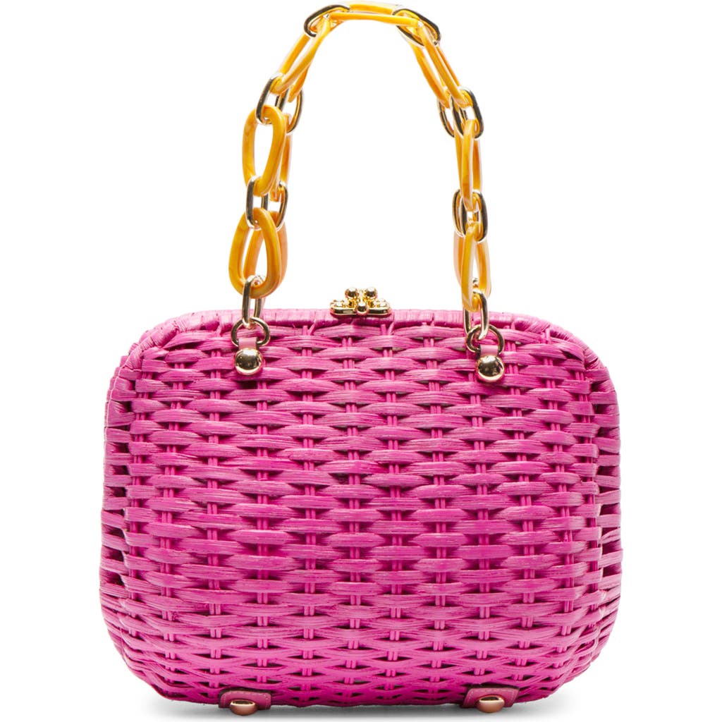 Frances Valentine Hen Wicker Basket Bag