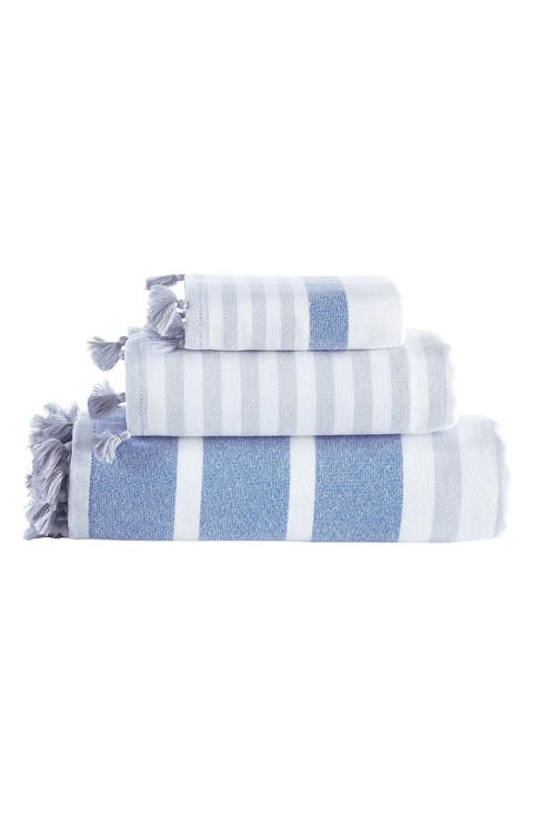 Pesthemal Turkish Cotton 3-Piece Towel Set