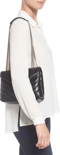 Small Loulou Matelassé Leather Shoulder Bag