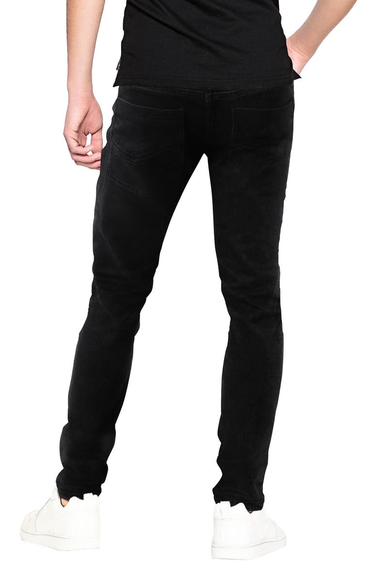 Kids' Stretch 5-Pocket Skinny Jeans, Alternate, color, BLACK