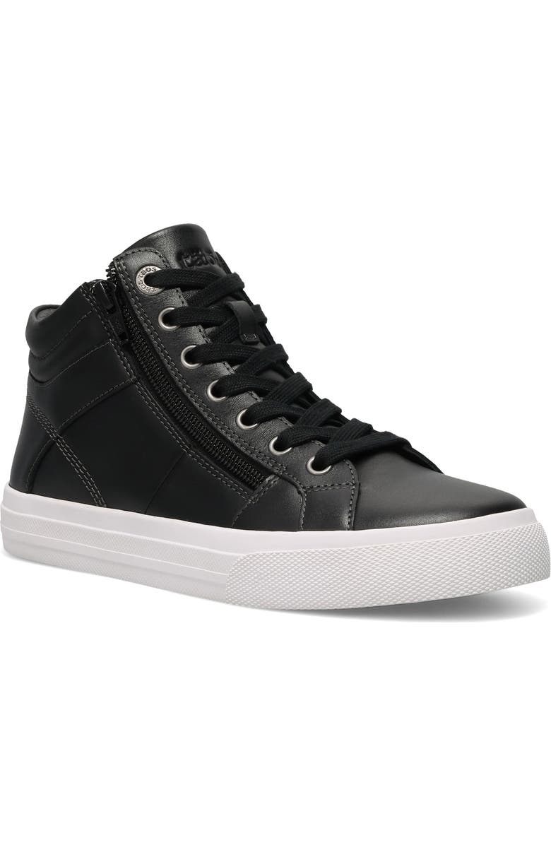 Taos Winner High Top Sneaker, Main, color, Black/ White