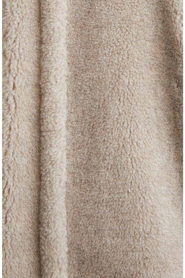 Cambusa Alpaca Blend Teddy Jacket, Alternate, color, SAND
