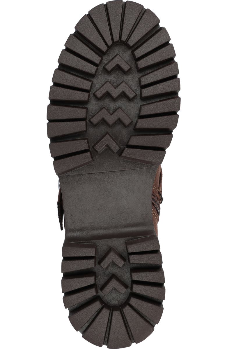 Journee Collection Maebry Buckle Bootie, Alternate, color, Brown