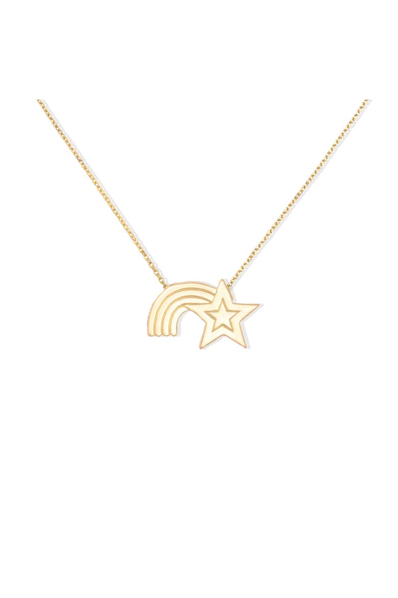 Juju Shooting Star Charm Necklace, Alternate, color, Gold