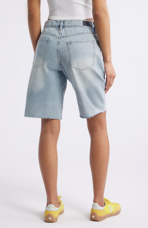 PTCL PTCL EMME RIPPED DENIM BERMUDA SHORTS 