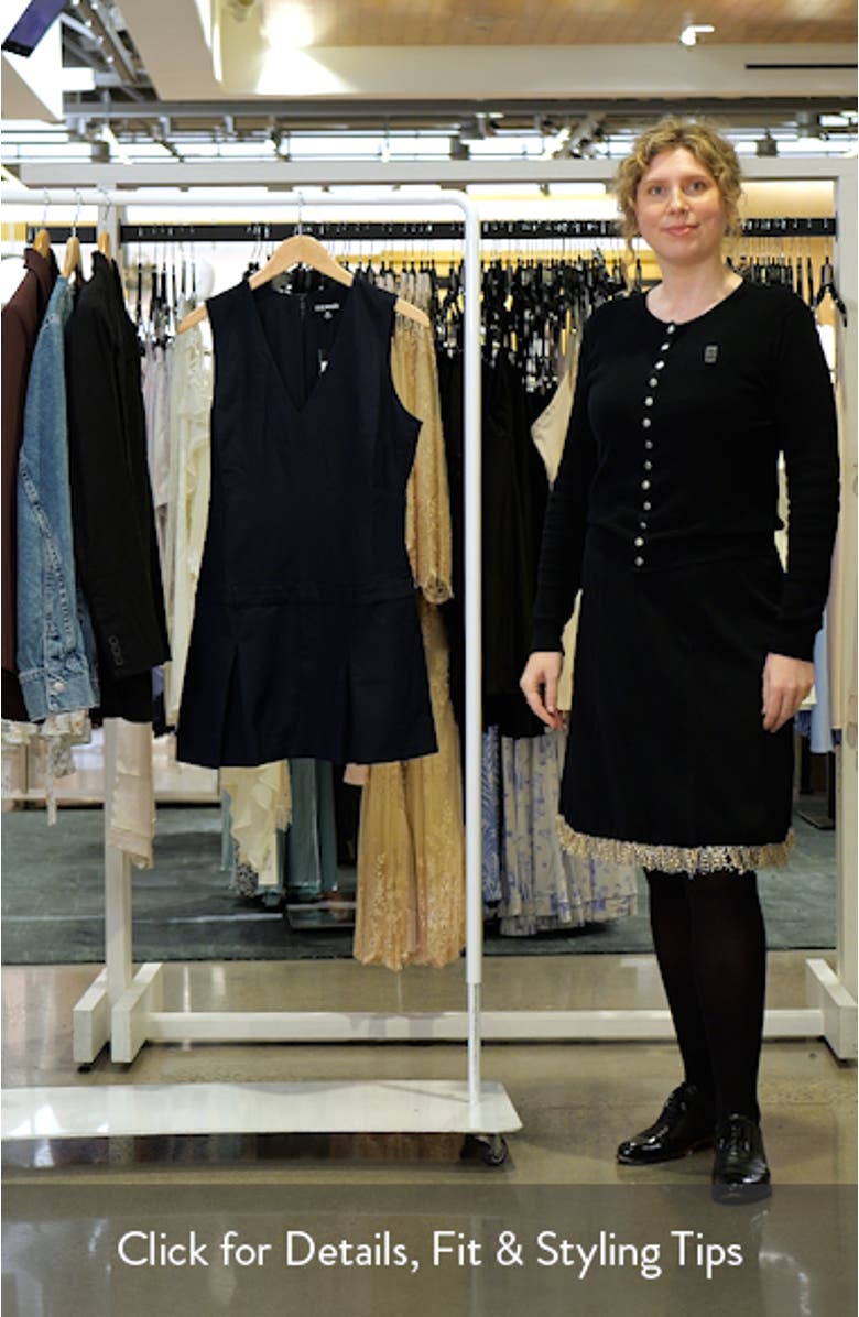 Henley Box Pleat Minidress, sales video thumbnail