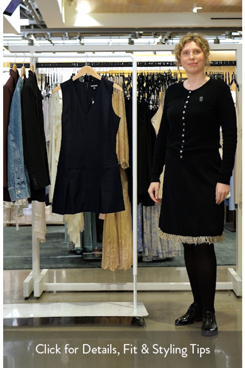 Henley Box Pleat Minidress video