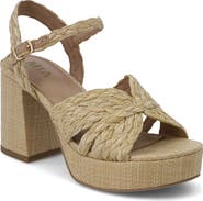 MIA Ankle Strap Platform Sandal