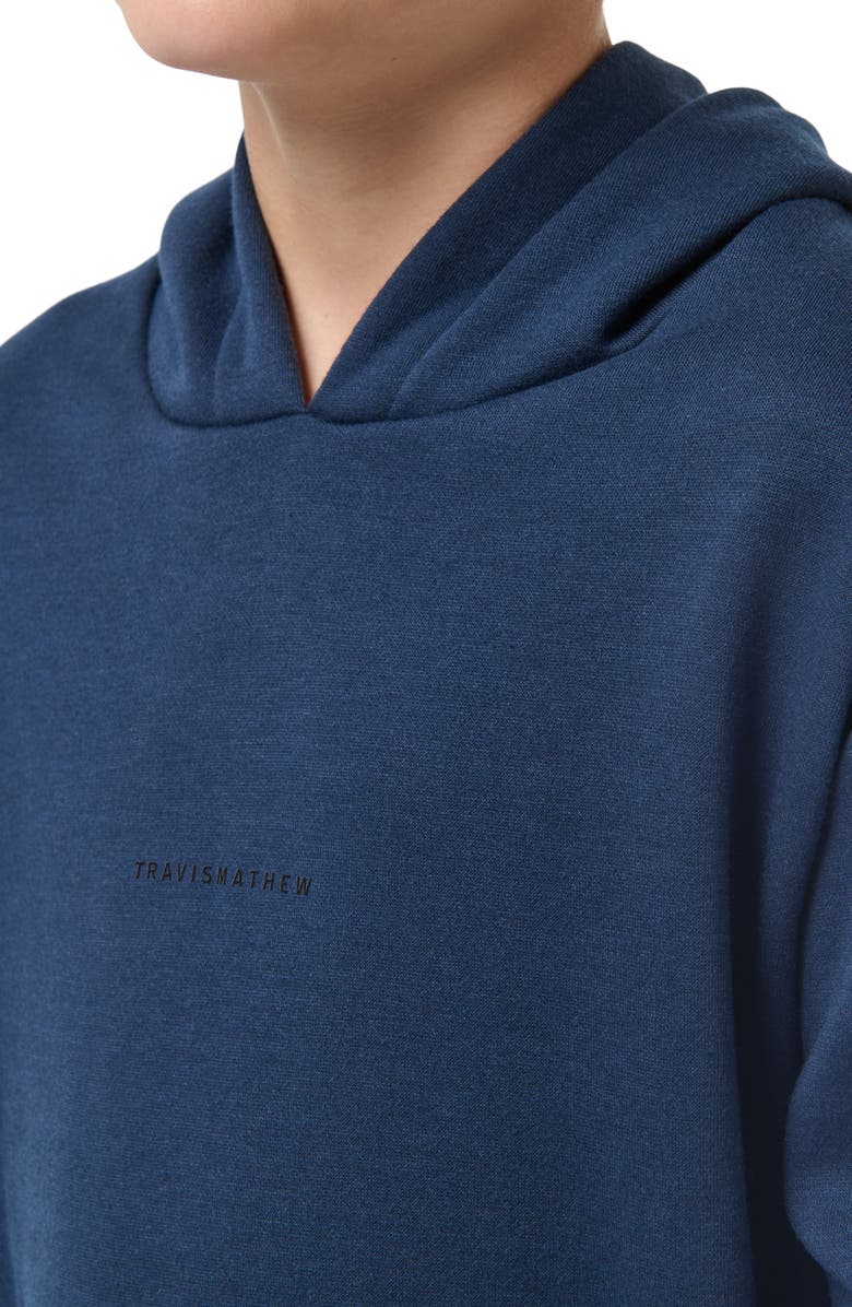 TravisMathew Kids' Cloud 2.0 Hoodie, Alternate, color, Mood Indigo