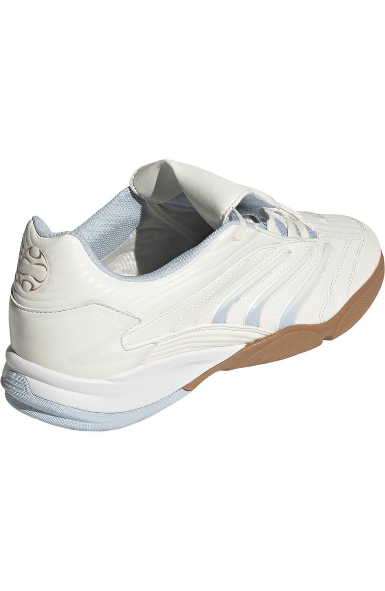 adidas Gender Inclusive Predator Sala Soccer Sneaker, Alternate, color, Off White/ Crystal Sky/ Gum4