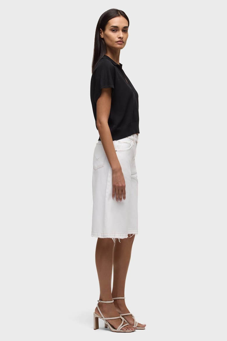 draped collared sweater, Alternate, color, black