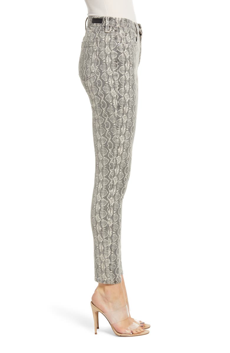 BLANKNYC Snake Print Skinny Jeans, Alternate, color, 