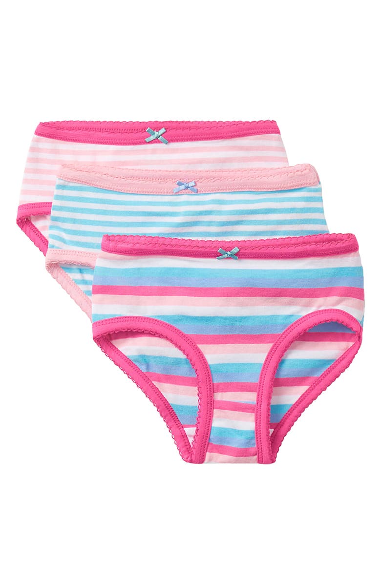 Hatley Kids' Stripe 3-Pack Assorted Briefs, Main, color, 