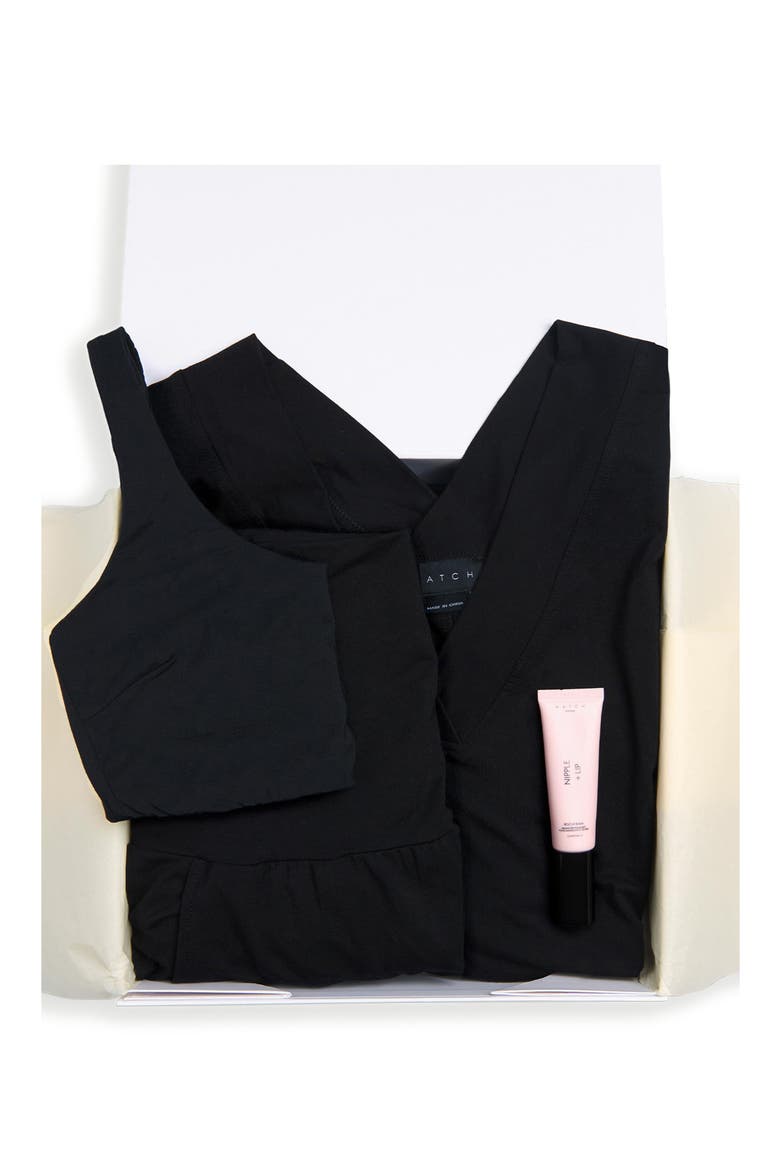 The Hospital Departure Maternity Gift Set, Alternate, color, BLACK