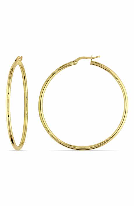 DELMAR 45mm Hoop Earrings