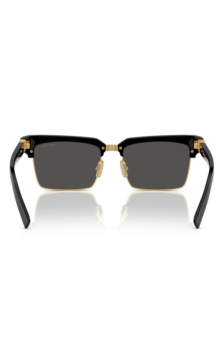 Miu Miu 54mm Square Sunglasses, Alternate, color,