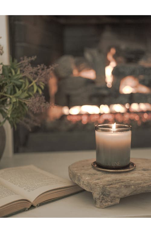 Lavune No. 4 Ember Candle In Green