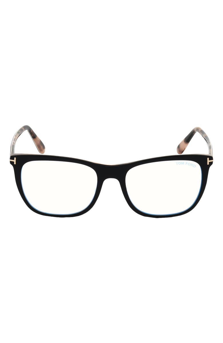 TOM FORD 54mm Blue Light Blocking Glasses, Main, color, 