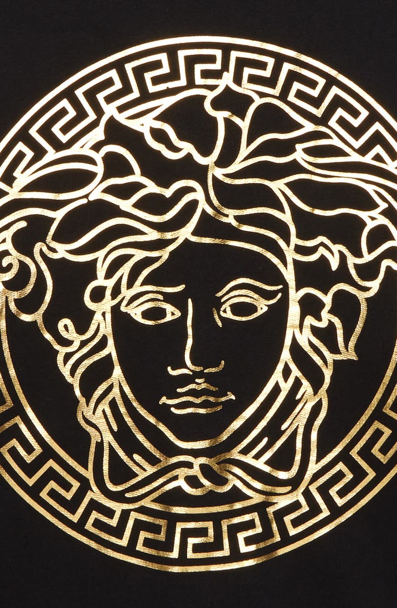 Versace Medusa Full Zip Hoodie, Alternate, color,