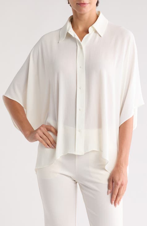 Mackenzie Oversize Button-Up Shirt