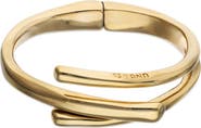 UNODE50 18K Gold-Plated Bracelet In The Shape Of Three Tubes