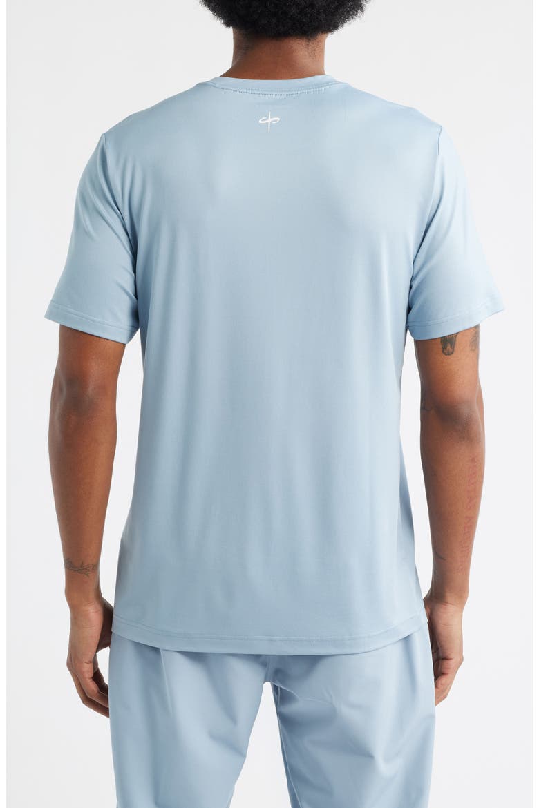 Tempo Haze Tech Logo Graphic T-Shirt, Alternate, color, BABY BLUE