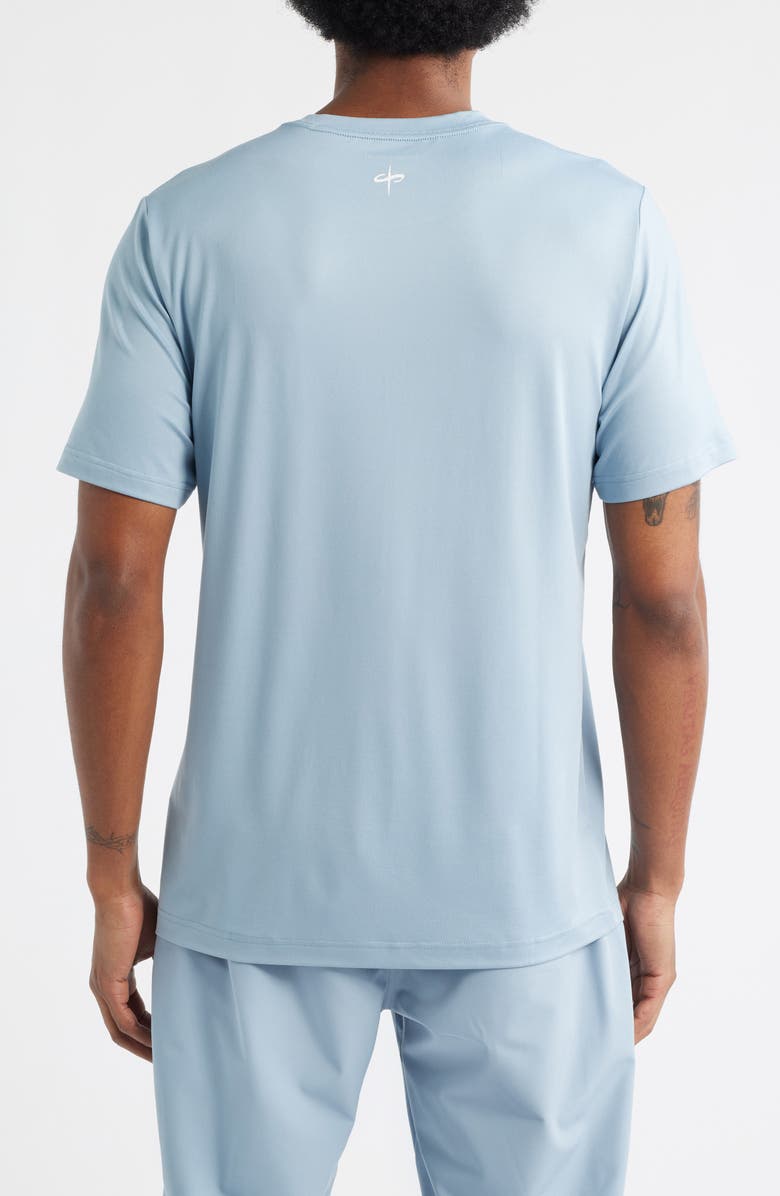 SANTO STUDIO Tempo Haze Tech Logo Graphic T-Shirt, Alternate, color, Baby Blue