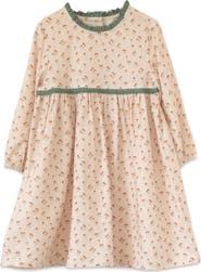 Beet World Priya Dress with Lace Trim