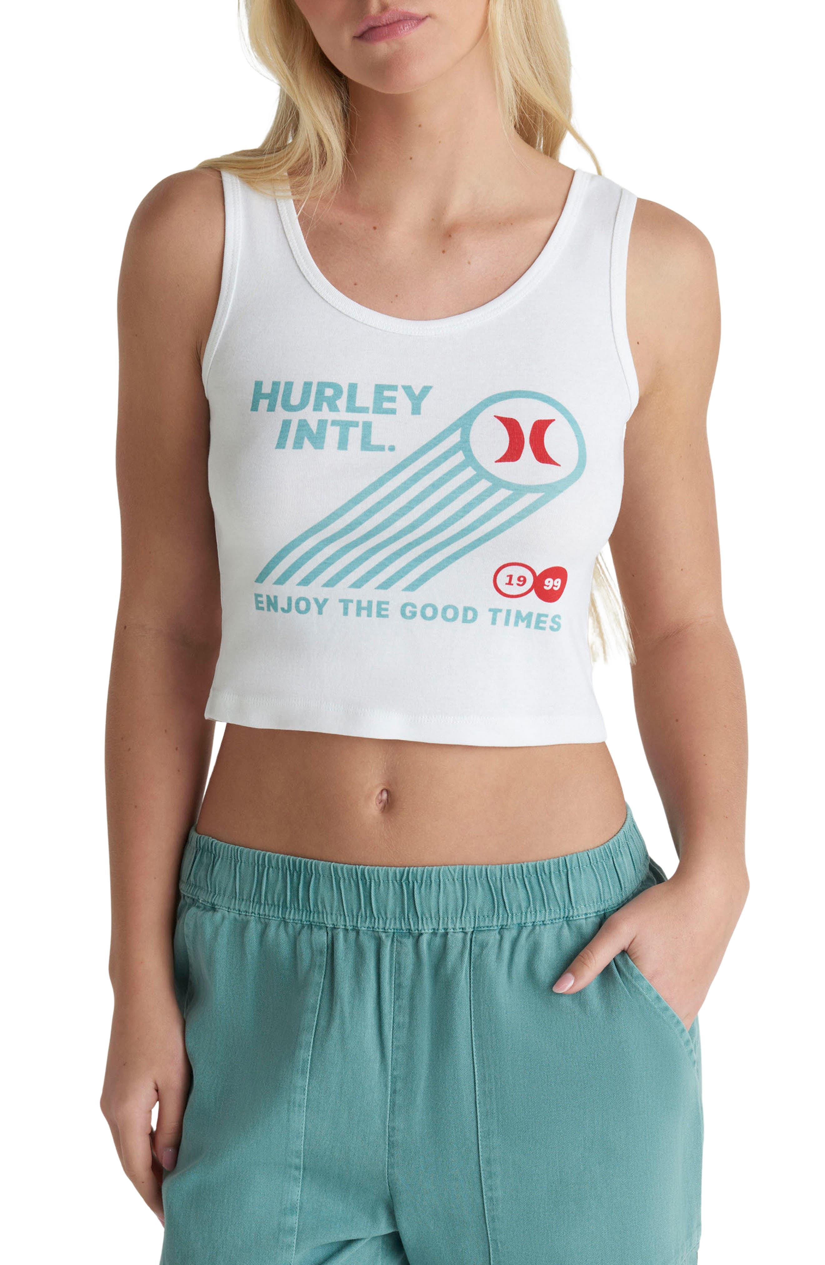 Hurley Championship Scoop Crop Tank