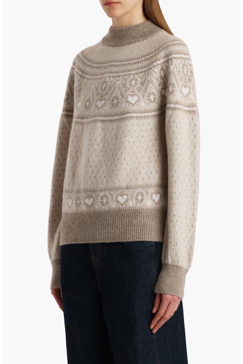 Guy Fair Isle Cashmere Sweater, Alternate, color, LIGHT MULTI