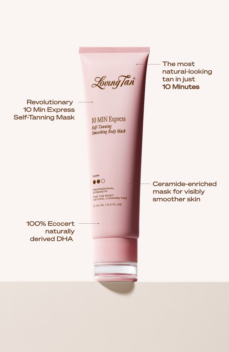 Loving Tan 10 Minute Express Self-Tanning Smoothing Body Mask, Alternate, color, 