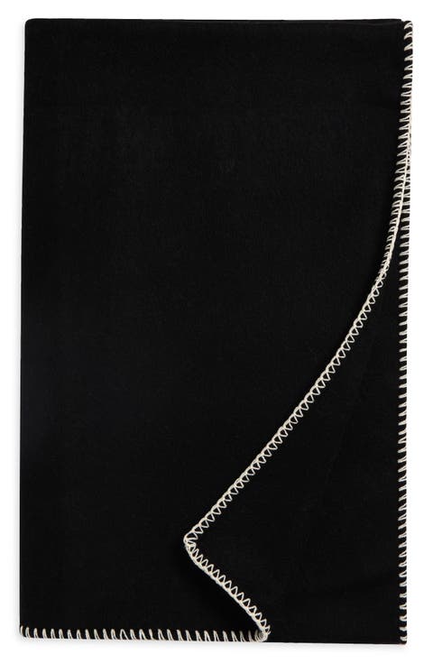 Wool & Cashmere Blend Throw Blanket
