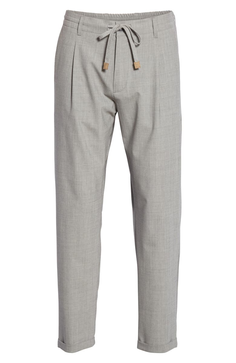 Eleventy Stretch Wool Jogger Dress Pants, Alternate, color,