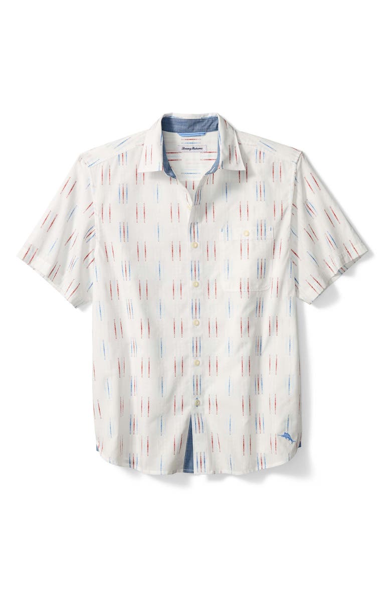 Tommy Bahama American Dobby Camp Shirt, Alternate, color, 