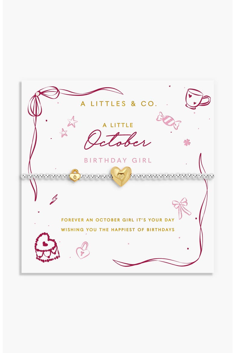 Birth Month A Little Bracelet, Main, color, October
