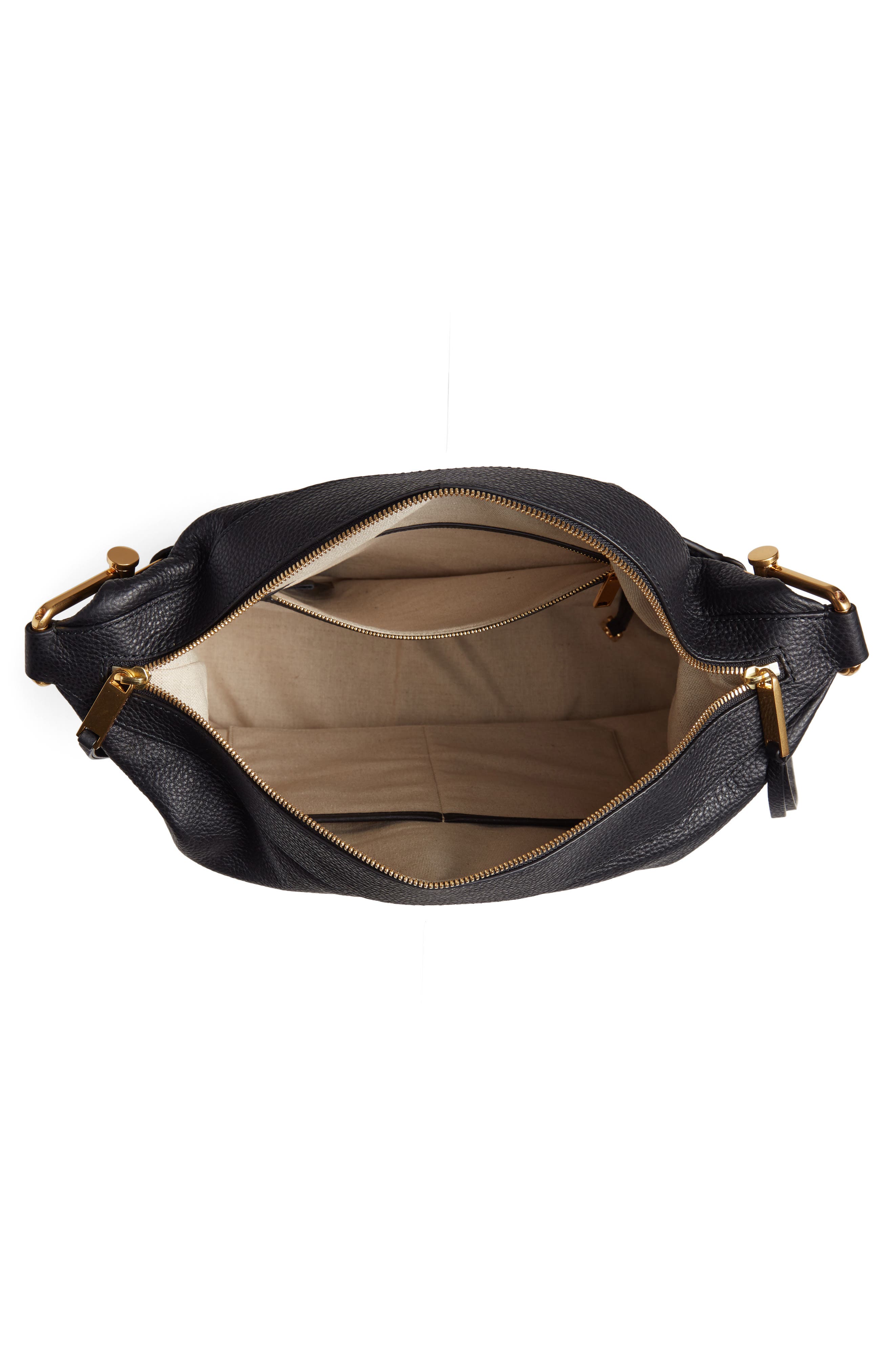 BOSS Christy Leather Hobo, Alternate, color, 