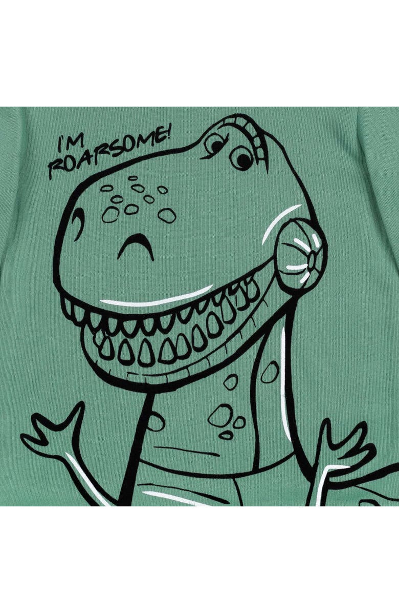 Disney Rex Toy Story Pullover Hoodie, Alternate, color, 