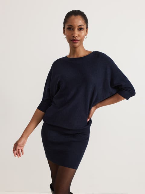Becca Batwing Knitted Dress