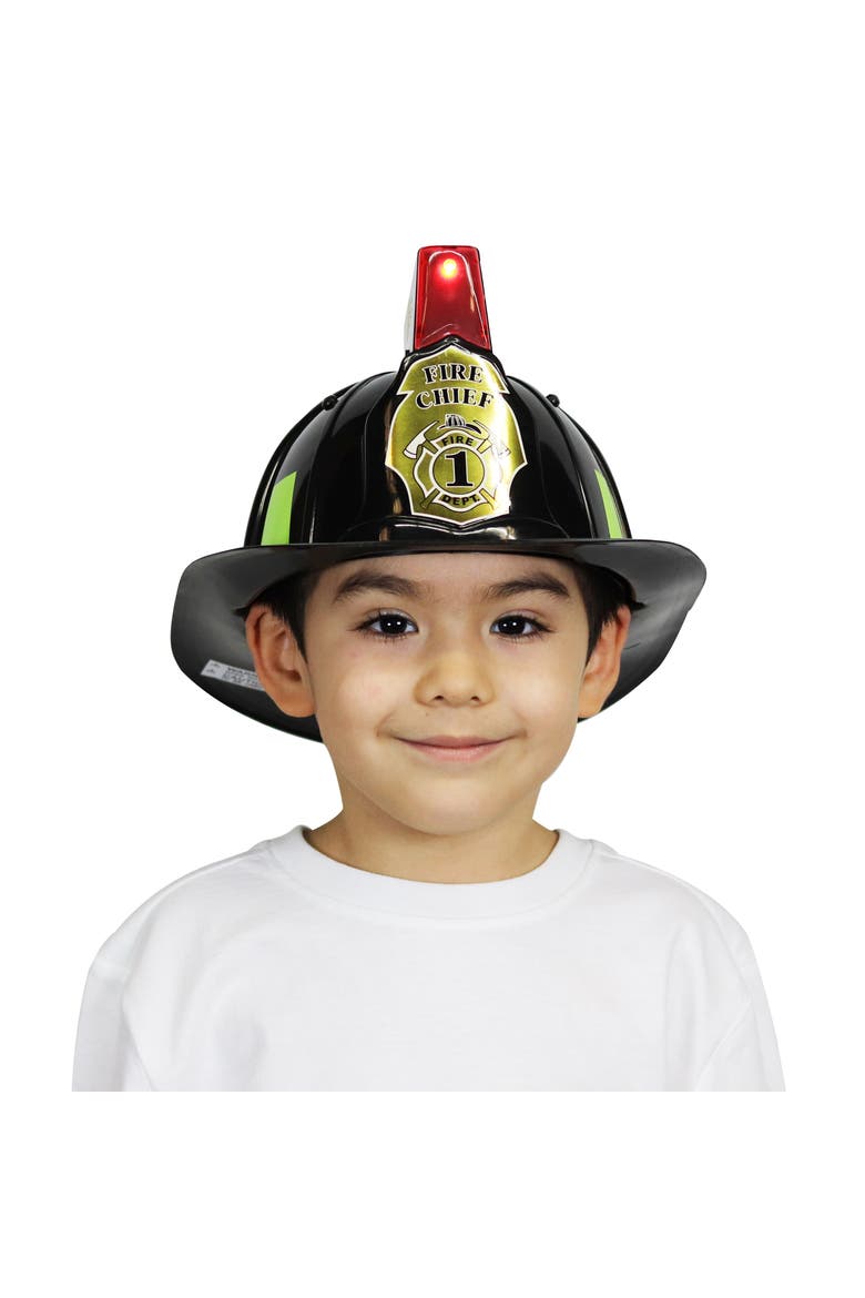 Kids Fire Chief Helmet, Alternate, color, Black