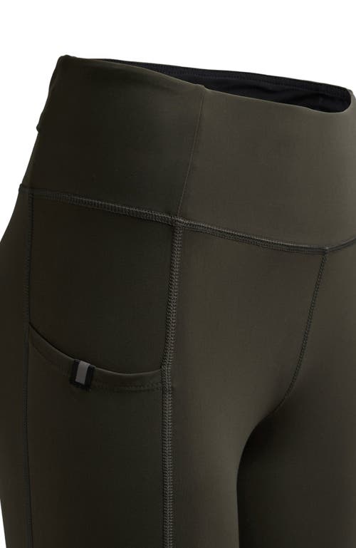 Pynrs Performance Streetwear Talbot 7 8 Running Tight In Deep Olive