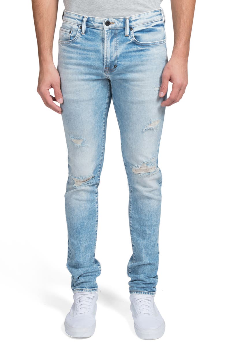 PRPS Windsor Ripped Extra Slim Fit Jeans, Main, color, 