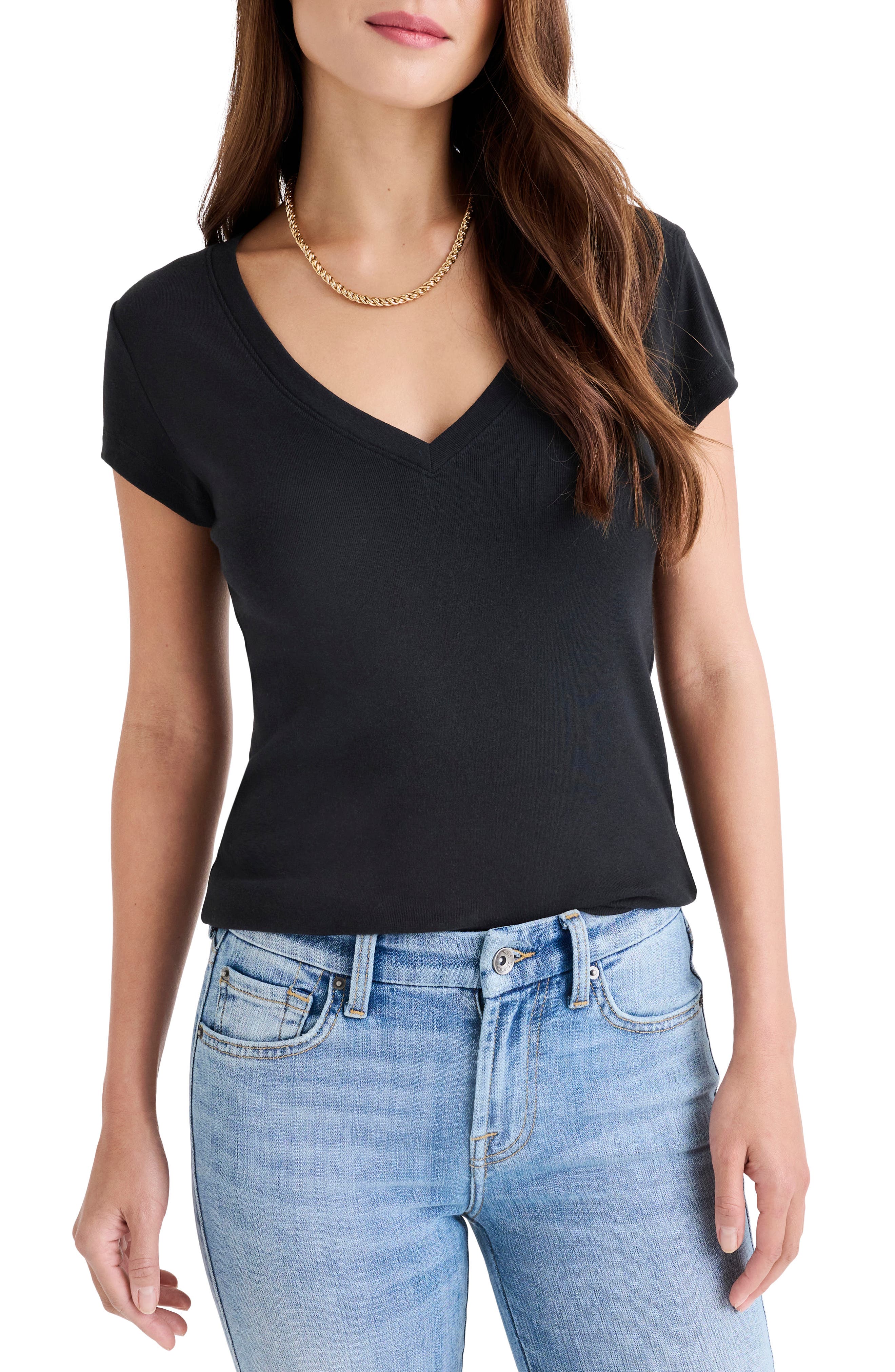 Faye V-Neck Tee