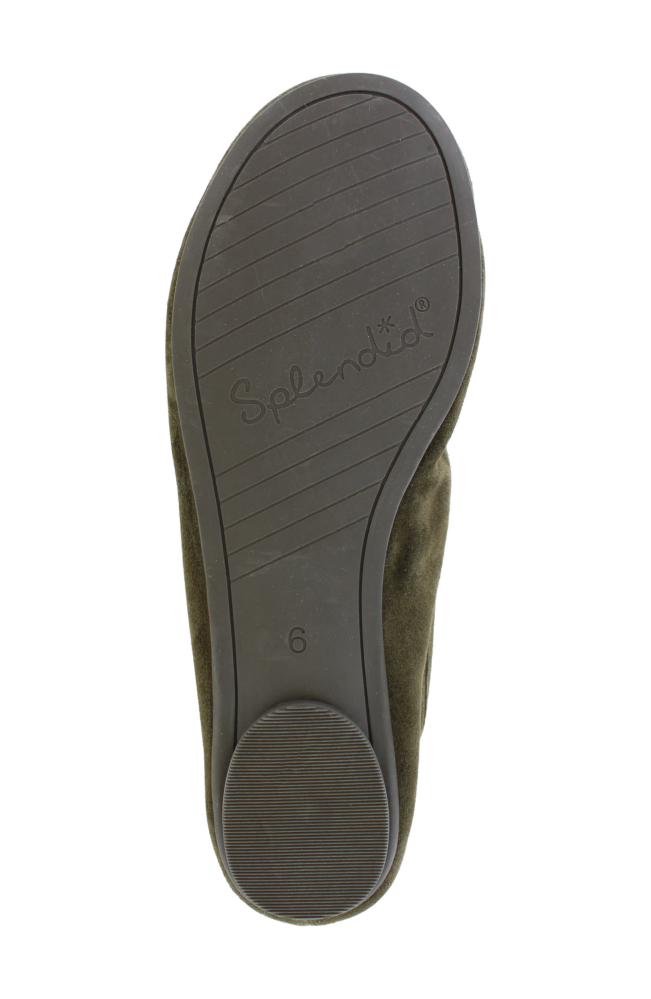Bella Mary Jane Flat, Alternate, color, OLIVE