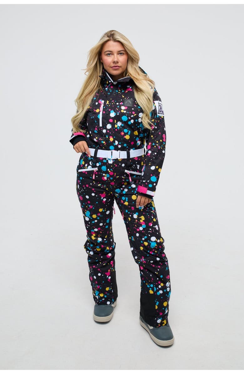 OOSC Catalina Wine Mixer - Shaped Women's Ski Suit, Main, color, Multi-Colour